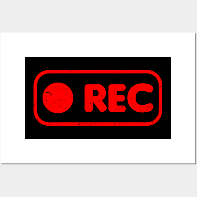 Filmmaker Shirt | Rec Record Gift Wall Art by Gawkclothing